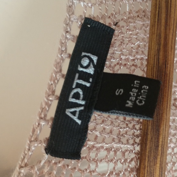 Hi-low Beige Sweater, Open Stitch - Picture 7 of 7